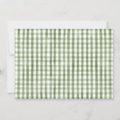 Foto Blue Stomp Chomp Roar Dinosaur 1. Geburtstag Einladung (Rückseite)