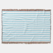 Foto Blue Stripes Decke (Vorderseite)
