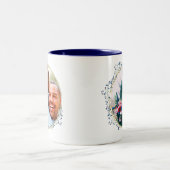 Foto-Blumenbezug-Tasse Zweifarbige Tasse (Mittel)