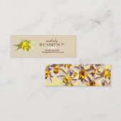 Foto-Blumenkarten Mini Visitenkarte (Vorne/Hinten)