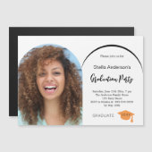 Foto Bogen Abschluss 2025 Magneteinladung (Vorne/Hinten)