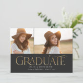 Foto-Bogen-Aquarell-Botanische Blüte Ankündigung (Stehend Vorderseite)