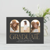 Foto-Bogen-Aquarell-Botanische Blüte Ankündigung (Stehend Vorderseite)