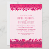 Foto-Bogen der rosa Anhängergruppe Einladung (Rückseite)