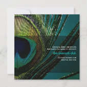 Foto Boho Chic Wedding Einladung (Rückseite)