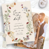 Foto Boho Floral Save The Date