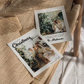 Foto Boho Minimalistisch Moderne frohe Weihnachten