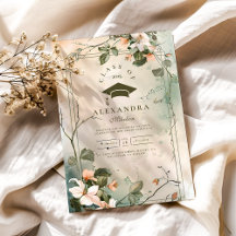 Foto Boho Wildblume Graduation Party