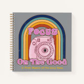 Foto Book Memoir Erinnerungen Spirituosen Notebook Notizblock (Vorderseite)