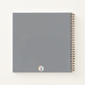 Foto Book Memoir Erinnerungen Spirituosen Notebook Notizblock (Rückseite)