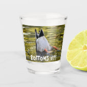 Foto "Booms Up Dunking Duck" Schnapsglas (Vorderseite)