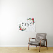 Foto Booth Deco, Holiday Wedding Back Drop Wandteppich (Beispiel (Horizontal))