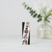 📷 Foto Booth Fotograf Mini Visitenkarte (Stehend Vorderseite)