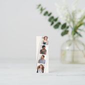 📷 Foto Booth Fotograf Mini Visitenkarte (Stehend Vorderseite)