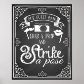 Foto Booth Gästebuch Hochzeitszeichen (Vorne)