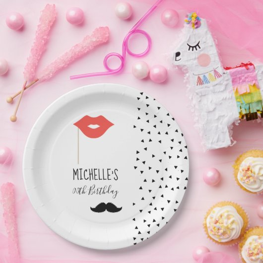 Foto Booth Party personalisiert Pappteller (Party)