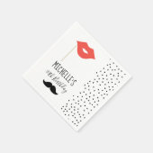 Foto Booth Party personalisiert Serviette (Ecke)