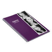 Foto Booth Personalisiertes Notebook Notizblock (Rechte Seite)