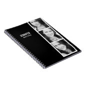 Foto Booth Personalisiertes Notebook Notizblock (Rechte Seite)