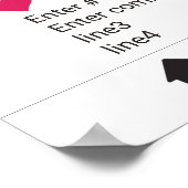 Foto Booth Prop Frame Poster Social Media Design (Ecke)