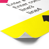 Foto Booth Prop Frame Poster Social Media Design (Ecke)