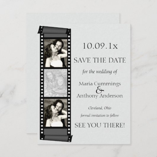 Foto Booth Save the Date (Vorne/Hinten)
