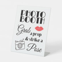 Foto Booth Sign