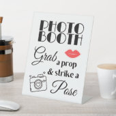 Foto Booth Sign Sockelschild (In SItu)
