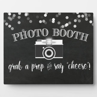 Foto Booth Table Sign Fotoplatte