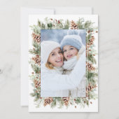 Foto Botanische Ferienkarte Feiertagskarte (Vorderseite)