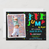 Foto Bounce Einladung Jump Park einladen (Vorderseite)