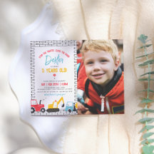 Foto Boy Birthday Budget Postkarte