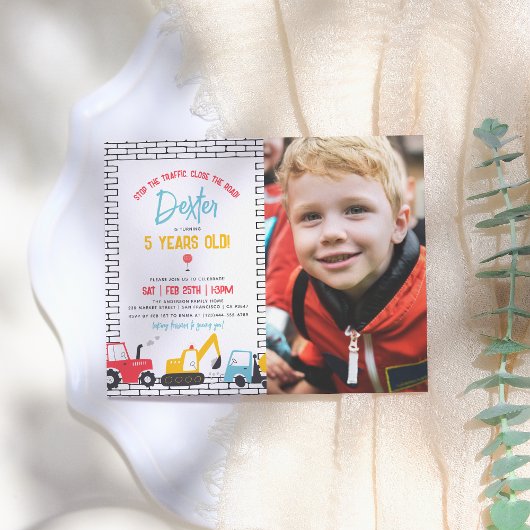 Foto Boy Birthday Budget Postkarte
