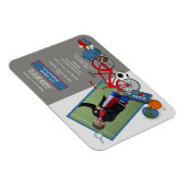 Foto Boy Elementary Graduation Party Einladung Magnet (Rechte Seite)