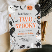 Foto Boy Halloween 2. Geburtstag Einladung