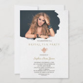 Foto Bridal Tee Party Einladung (Vorderseite)