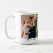 Foto Bride and Groom Wedding Large Kaffeetasse (Links)