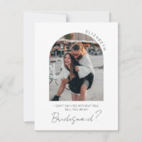 Foto Bridesmaid Foto Vorschlag Card