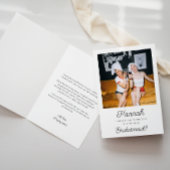 Foto Bridesmaid Vorschlag Faltkarte Karte