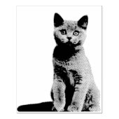 Foto-Briefmarke Gummistempel (Prägung)