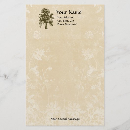 Foto-Briefpapier, kundenspezifisches Briefpapier (Vorderseite)