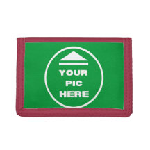 Foto-Brieftasche - Bild hinzufügen - Rot