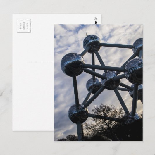 Foto Brüssel Postkarte (Vorne/Hinten)