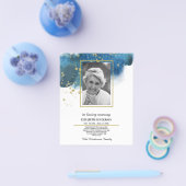 FOTO Budget Beileid in Liebe Erinnerung. Flyer (Einzeln)