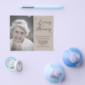 FOTO Budget Beileid in Liebe Erinnerung. Flyer (Einzeln)