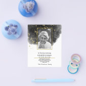 FOTO Budget Beileid in Liebe Erinnerung. Flyer (Einzeln)