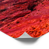 Foto bunt Sonnenuntergang Monument Valley Utah, Poster (Ecke)