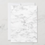 Foto Burgundy Geometric Floral Vellum Overlay Einladung (Rückseite)