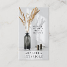 Foto Business Card für den modernen Innenarchitekt