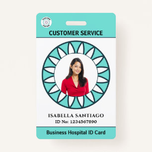 Foto Business Hospital ID Card Custom Ausweis